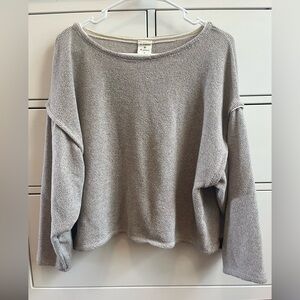 Gray Knit Sweater